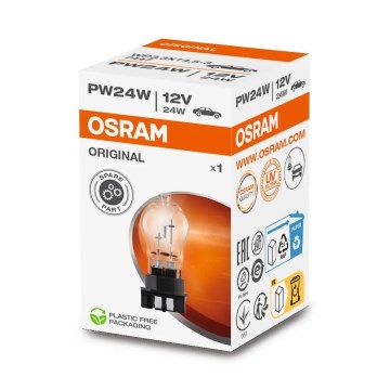 Oriģinālā auto spuldze WP3.3X14.5-3 PSX PW24W/24W/12V - Osram