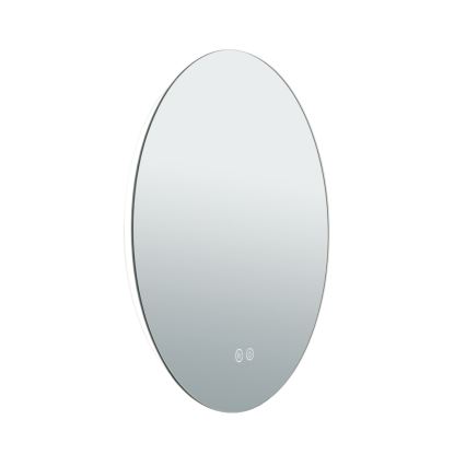 LED Vannas istabas sienas spogulis ar fona apgaismojumu FOCUS LED/18W/230V 3000/4200/6000K d. 45 cm IP44
