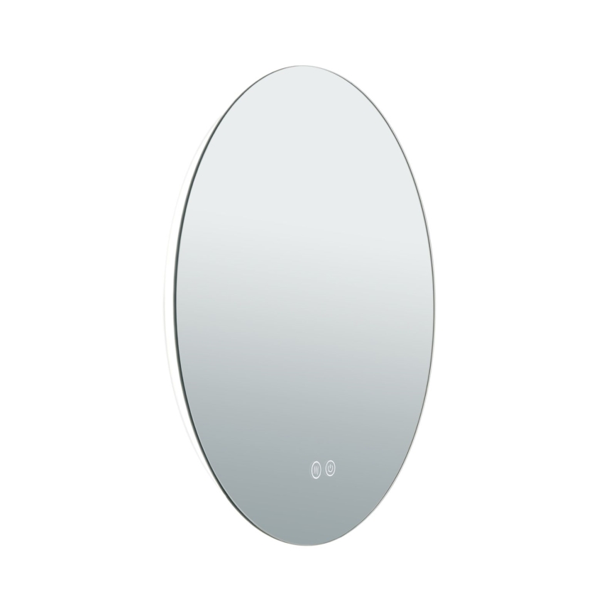 LED Vannas istabas sienas spogulis ar fona apgaismojumu FOCUS LED/18W/230V 3000/4200/6000K d. 45 cm IP44