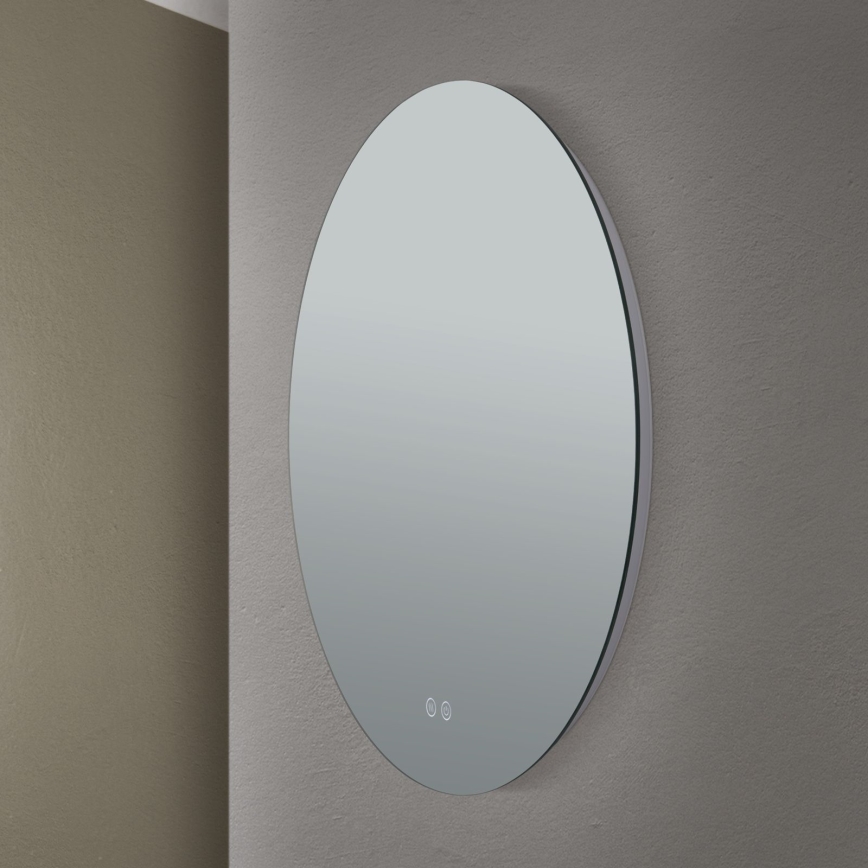 LED Vannas istabas sienas spogulis ar fona apgaismojumu FOCUS LED/25W/230V 3000/4200/6000K d. 60 cm IP44