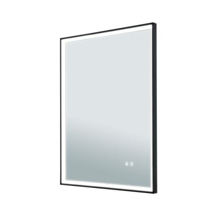 LED vannas istabas sienas spogulis ar apgaismojumu un apsildes funkciju FRAME LED/48W/230V 3000/4000/6000K 60x45 cm IP44