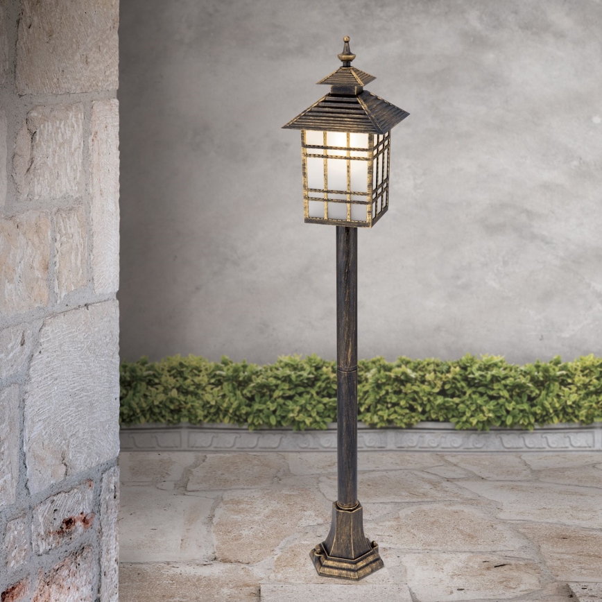 Āra lampa KIKO 1xE27/11W/230V IP44 bronza/patina