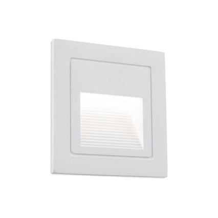 LED Iebūvēta lampa LORO LED/2W/230V IP65 balta