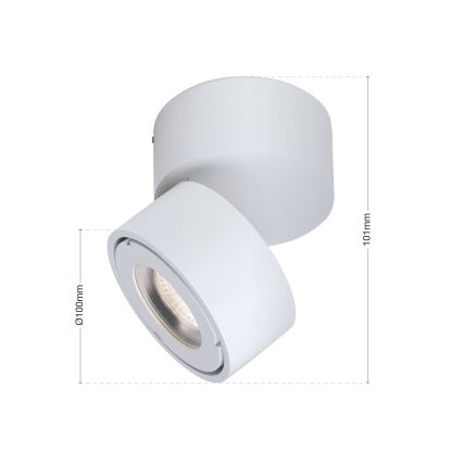 LED Aptumšojama vannas istaba Starmetis HARVEY LED/15W/230V IP65 balta