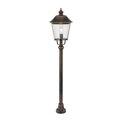 Āra lampa KENZO 1xE27/100W/230V IP44 bronza/patina