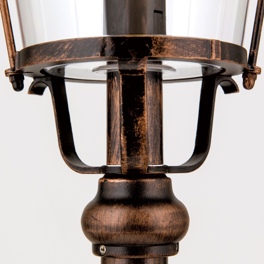 Āra lampa KENZO 1xE27/100W/230V IP44 bronza/patina