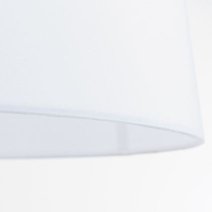 Grīdas stāvlampa LUDWIG 1xE27/40W/230V balta/melna