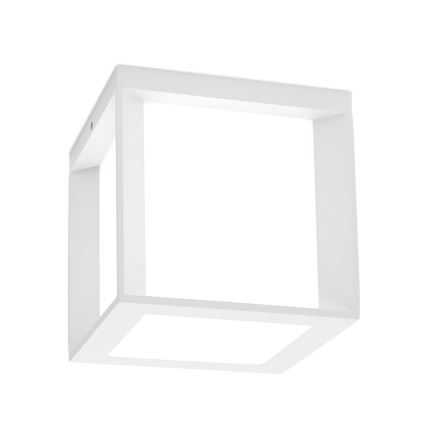 Āra gaismeklis HENRY 1xE27/15W/230V 16x16 cm IP44 balts