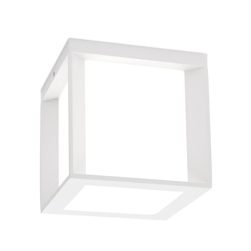 Āra gaismeklis HENRY 1xE27/15W/230V 16x16 cm IP44 balts
