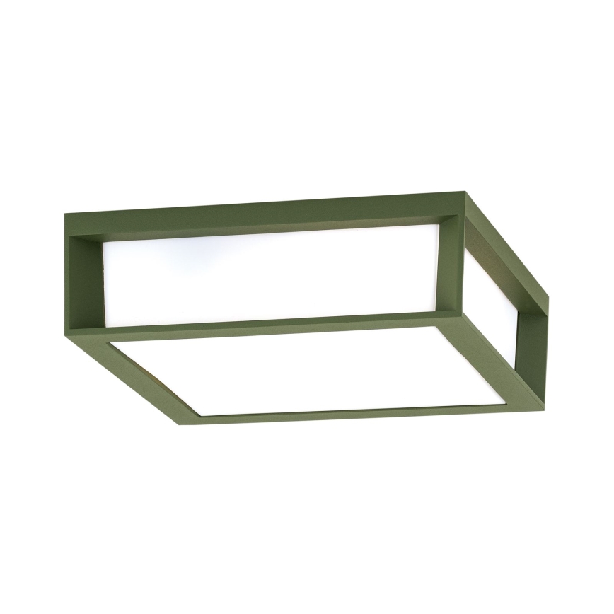 Āra gaismeklis HENRY 2xE27/15W/230V IP44 zaļš