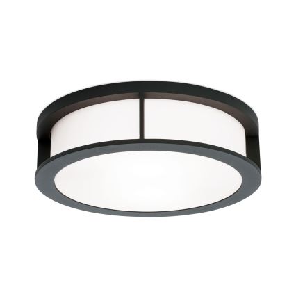 Āra gaismeklis HENRY 2xE27/15W/230V Ø 30 cm IP44 antracīts