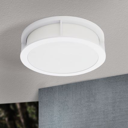 Āra gaismeklis HENRY 2xE27/15W/230V Ø 30 cm IP44 balts