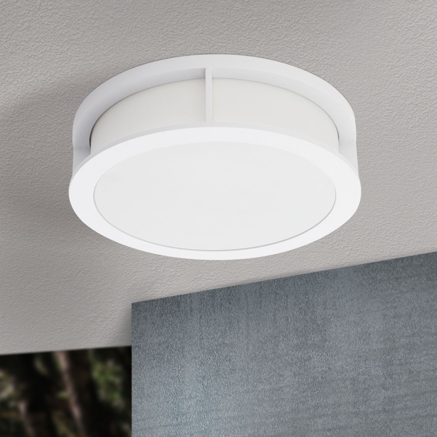 Āra gaismeklis HENRY 2xE27/15W/230V Ø 30 cm IP44 balts