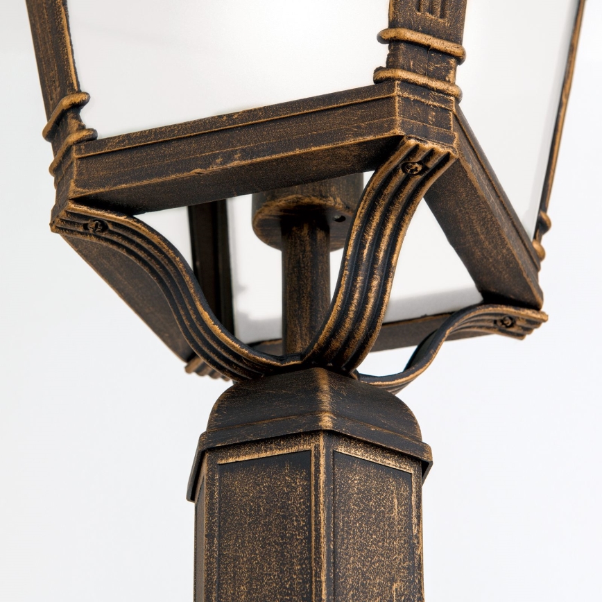 Āra lampa AIKO 1xE27/60W/230V 240 cm IP23 bronza/patina