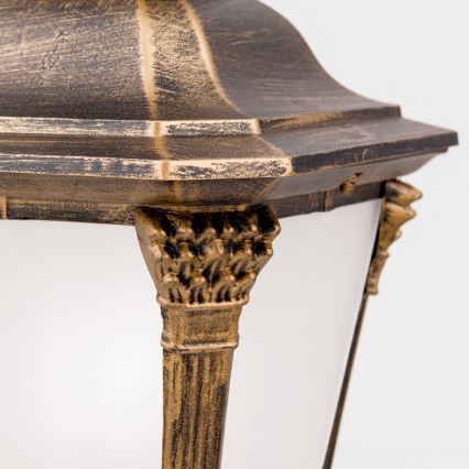 Āra lampa AIKO 1xE27/60W/230V 59 cm IP23 bronza/patina