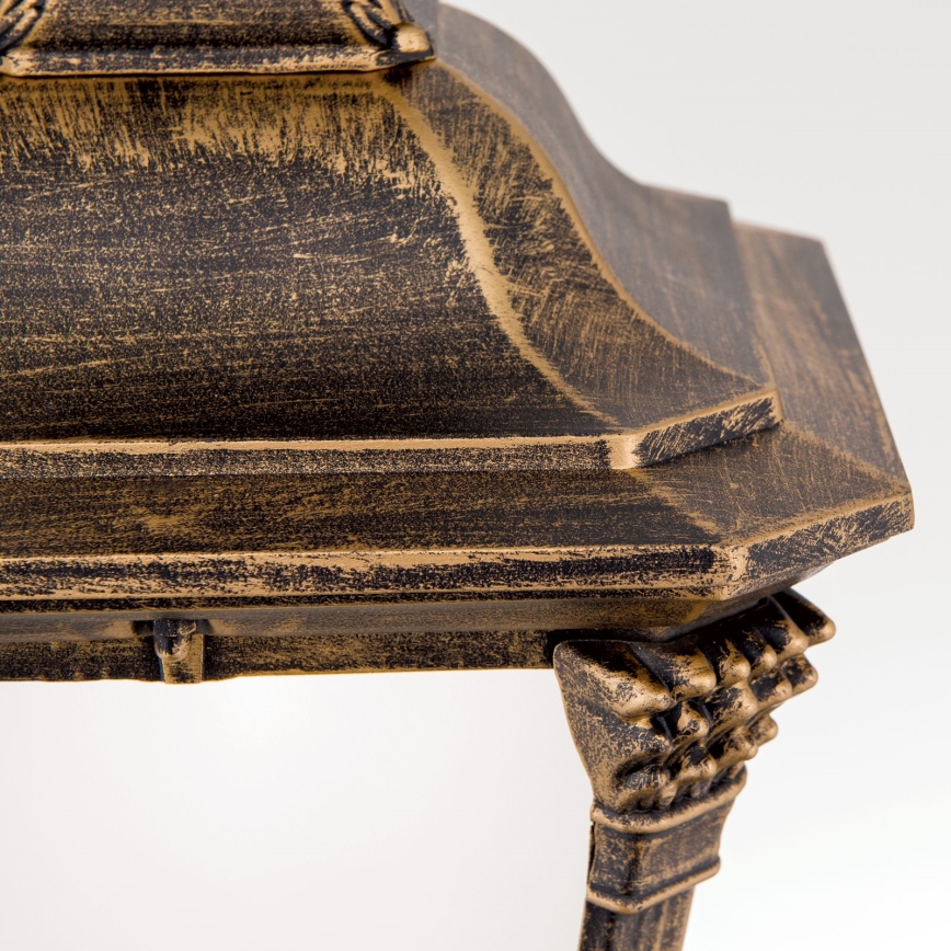 Āra pakarināmais gaismeklis AIKO 1xE27/60W/230V IP23 bronza/patina