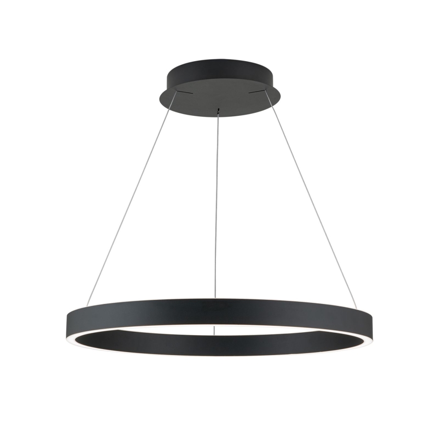 LED regulējama lustra uz troses KOLK LED/60W/230V 2700/3000/4000K Ø 60 cm melna