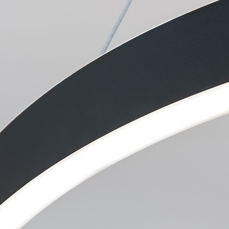 LED regulējama lustra uz troses KOLK LED/60W/230V 2700/3000/4000K Ø 60 cm melna