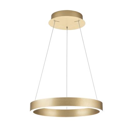 dimējama LED piekaramā lustra uz troses KOLK LED/40W/230V 2700/3000/4000K Ø 40 cm zelta