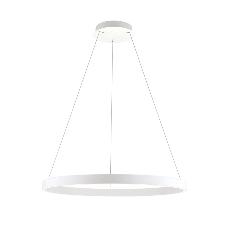 regulējama LED lustra uz kabeļa KOLK LED/80W/230V 2700/3000/4000K Ø 80 cm balta