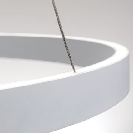 regulējama LED lustra uz kabeļa KOLK LED/80W/230V 2700/3000/4000K Ø 80 cm balta