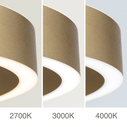 LED dimējama lustra uz kabeļa KOLK LED/80W/230V 2700/3000/4000K Ø 80 cm zelta