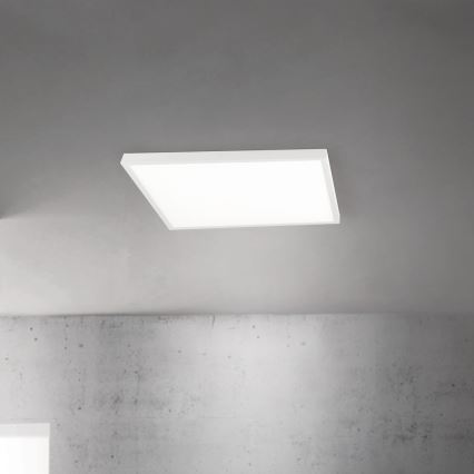 LED Aptumšojama griestu lampa DISC LED/46W/230V 2700/3000/4000K 59x59 cm balta