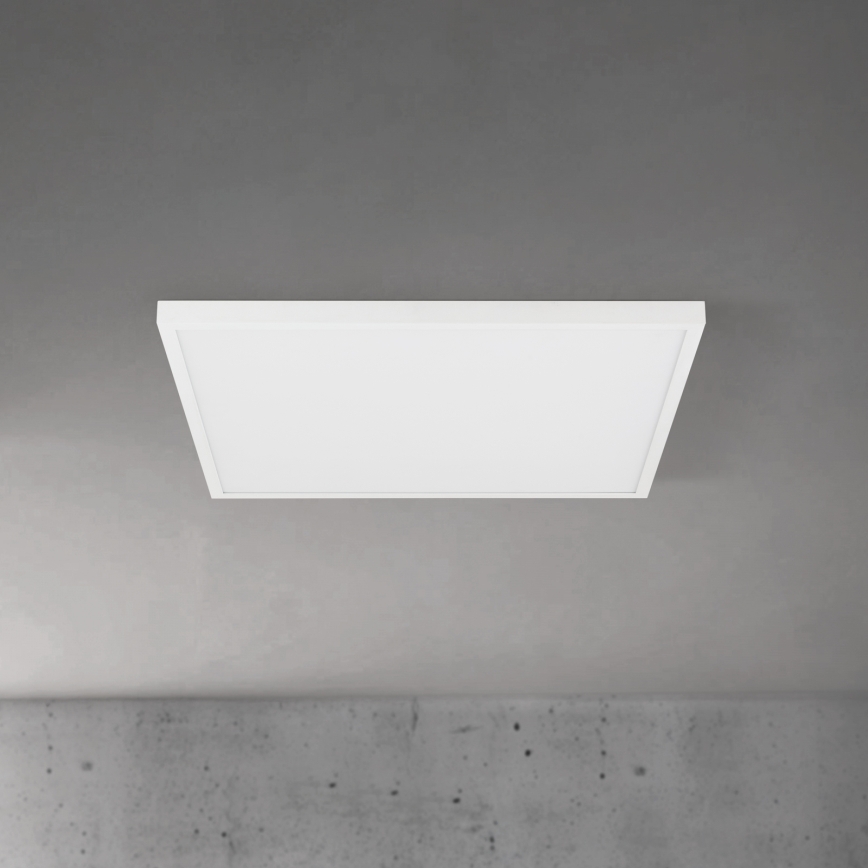 LED Aptumšojama griestu lampa DISC LED/46W/230V 2700/3000/4000K 59x59 cm balta