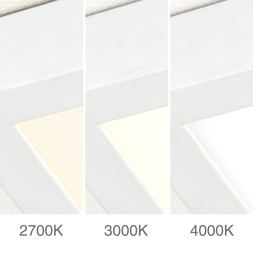 LED regulējamais griestu gaismeklis DISC LED/30W/230V 2700/3000/4000K 39x39 cm balts