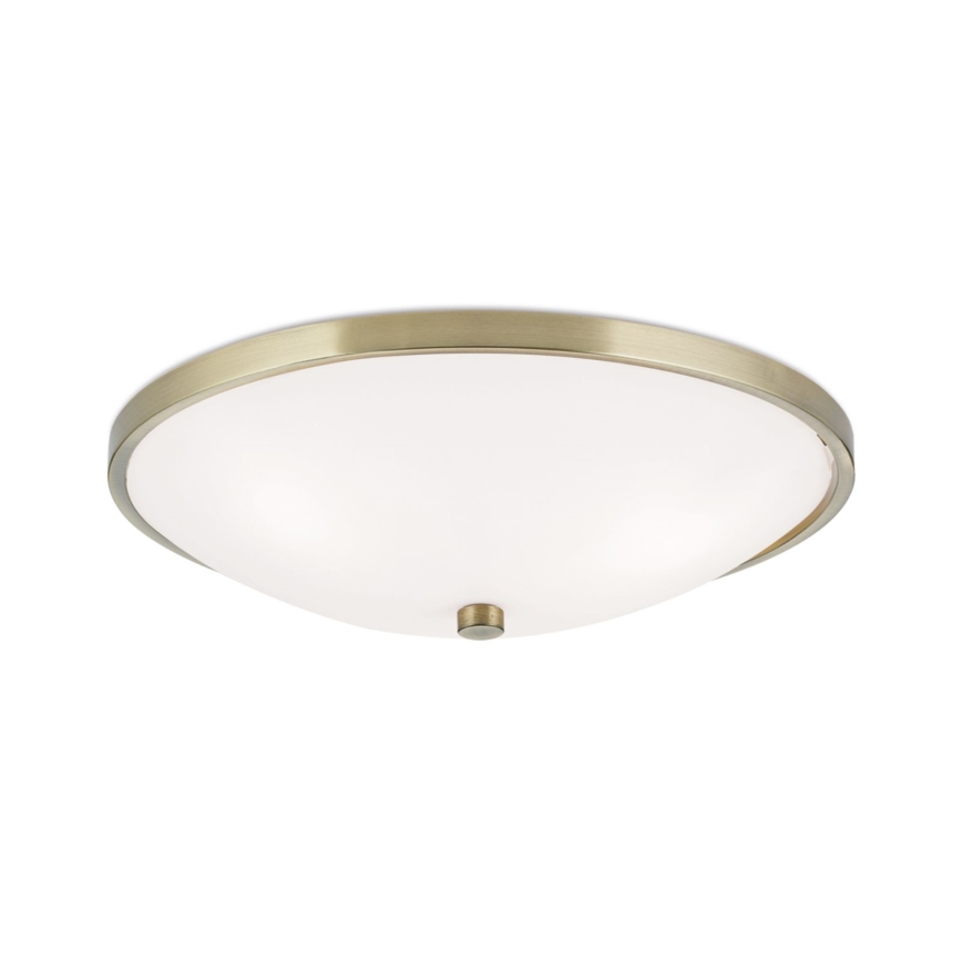 Griestu lampa AIDA 3xE27/60W/230V d. 40 cm misiņš