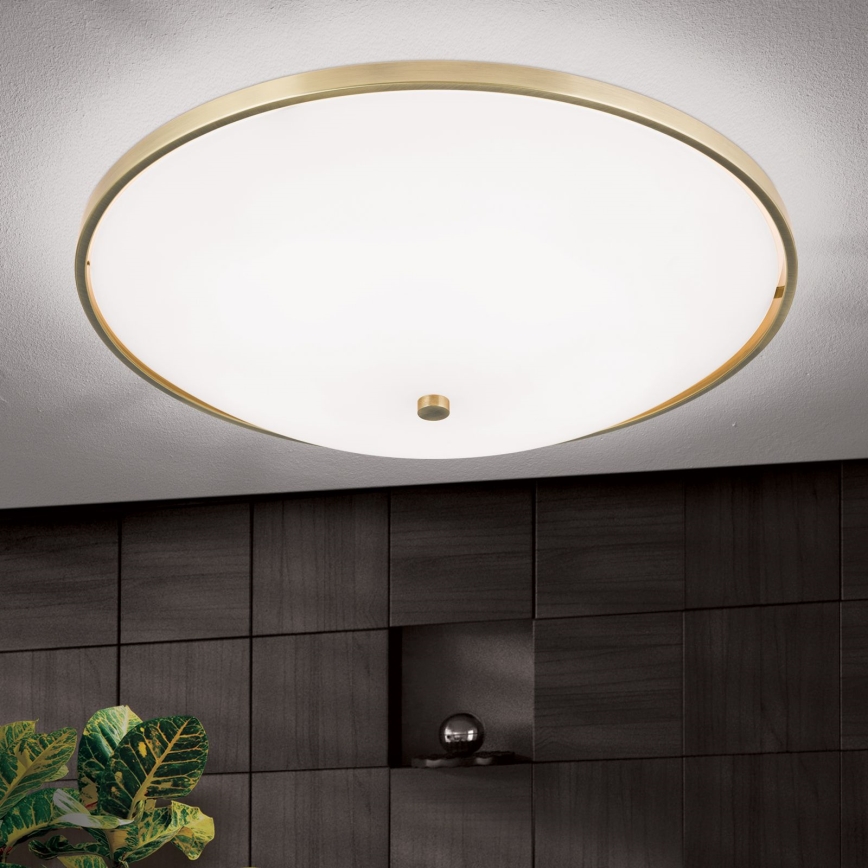 Griestu lampa AIDA 5xE27/60W/230V d. 56,5 cm misiņš