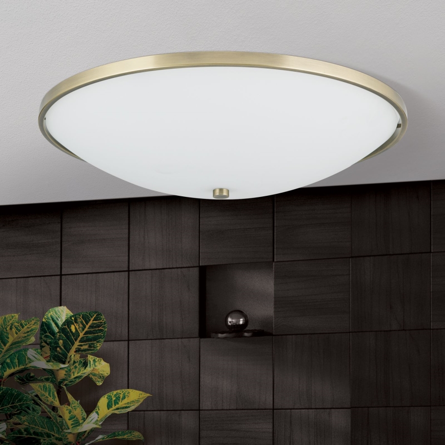 Griestu lampa AIDA 5xE27/60W/230V d. 56,5 cm misiņš