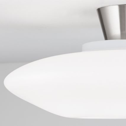Griestu lampa BLANC 2xE27/60W/230V d. 49 cm matēts hroms