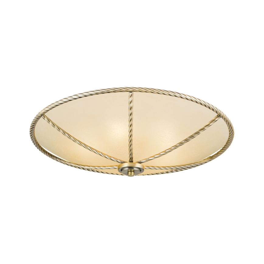 Griestu lampa MAURO 5xE27/60W/230V d. 56 cm bronza