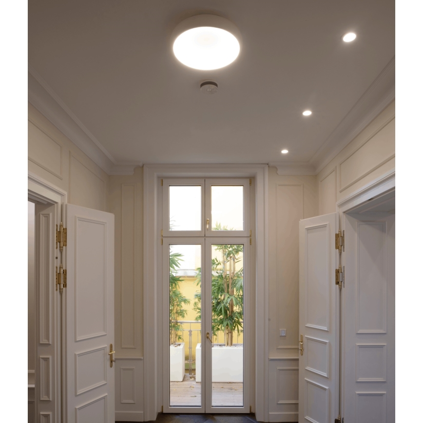 LED Regulējams griestu gaismeklis VENUS LED/50W/230V Ø 61 cm balts