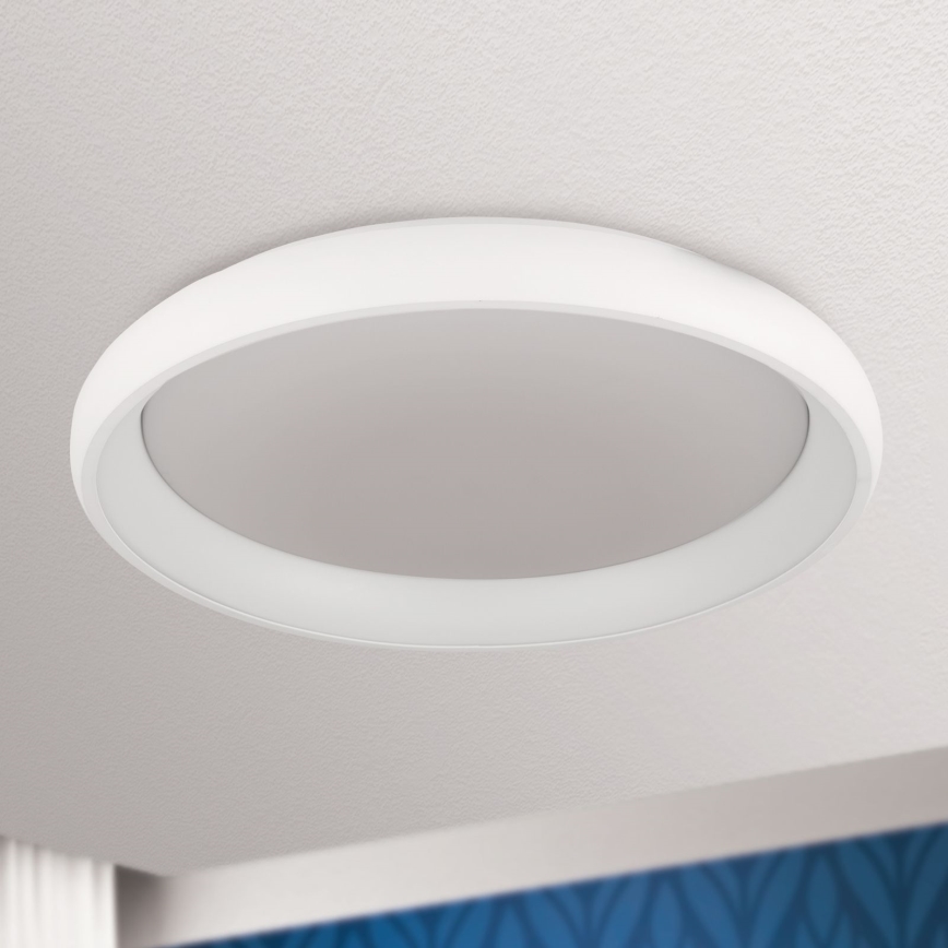 LED Regulējams griestu gaismeklis VENUS LED/50W/230V Ø 61 cm balts