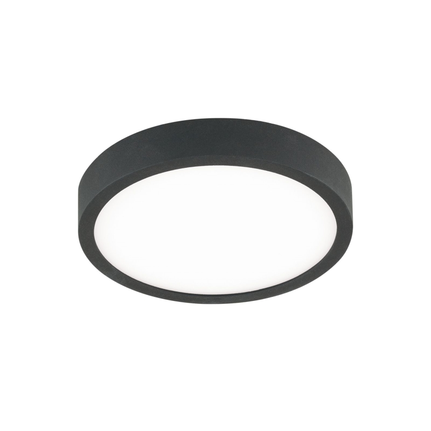 LED Griestu lampa BULLY LED/12W/230V d. 14 cm melna