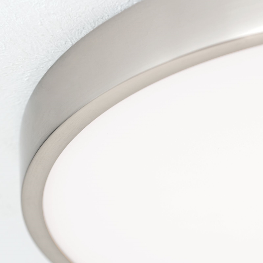 LED Griestu lampa BULLY LED/28W/230V d. 28 cm matēts hroms