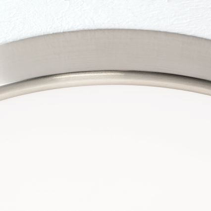 LED Griestu lampa BULLY LED/28W/230V d. 28 cm matēts hroms