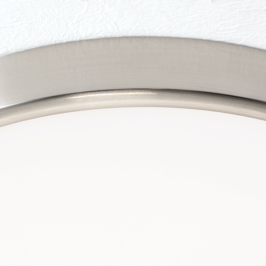 LED Griestu lampa BULLY LED/28W/230V d. 28 cm matēts hroms