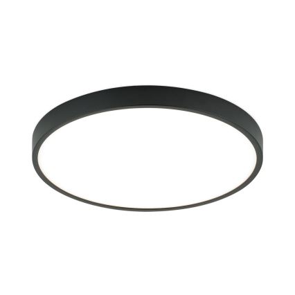 LED Griestu lampa BULLY LED/28W/230V d. 28 cm melna