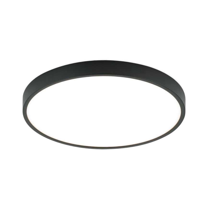 LED Griestu lampa BULLY LED/28W/230V d. 28 cm melna