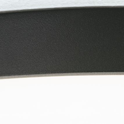 LED Griestu lampa BULLY LED/28W/230V d. 28 cm melna