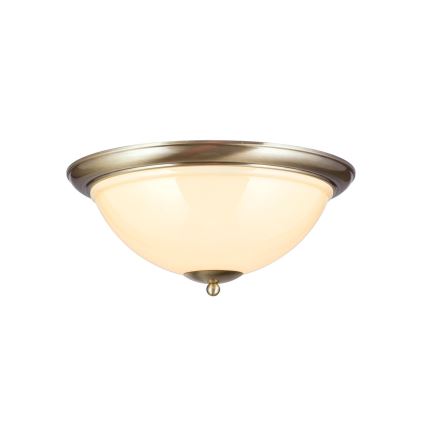 Griestu lampa AUSTRIAN OLD LAMP 3xE27/60W/230V d. 50 cm bronza/bēša