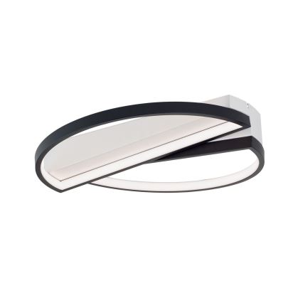 LED Aptumšojama griestu lampa OLGA LED/28W/230V melna/balta