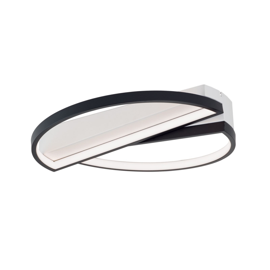 LED Aptumšojama griestu lampa OLGA LED/28W/230V melna/balta