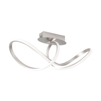 LED Aptumšojama virsapmetuma lustra CIRCUS LED/30W/230V matēts hroms