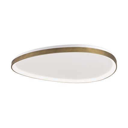 LED Griestu lampa CHARLIE LED/72W/230V d. 80 cm zelta