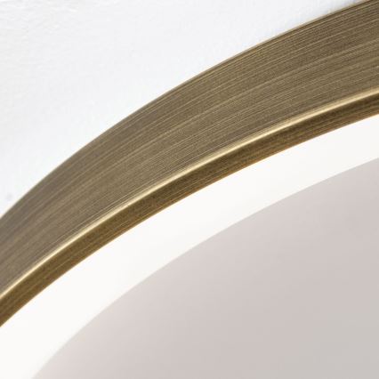 LED Griestu lampa CHARLIE LED/72W/230V d. 80 cm zelta
