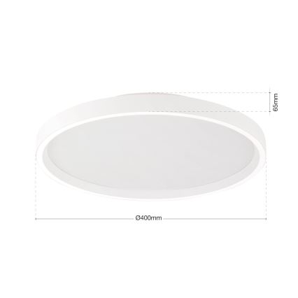 LED Aptumšojama griestu lampa MASCA LED/36W/230V 2700/3350/4000K d. 40 cm balta